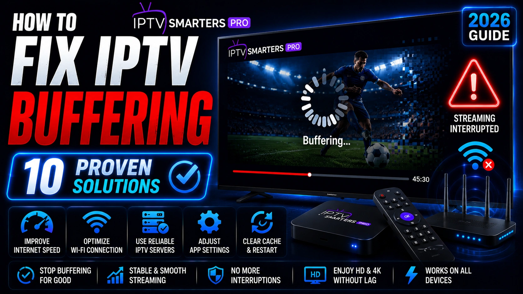 Fix IPTV buffering 10 proven solutions