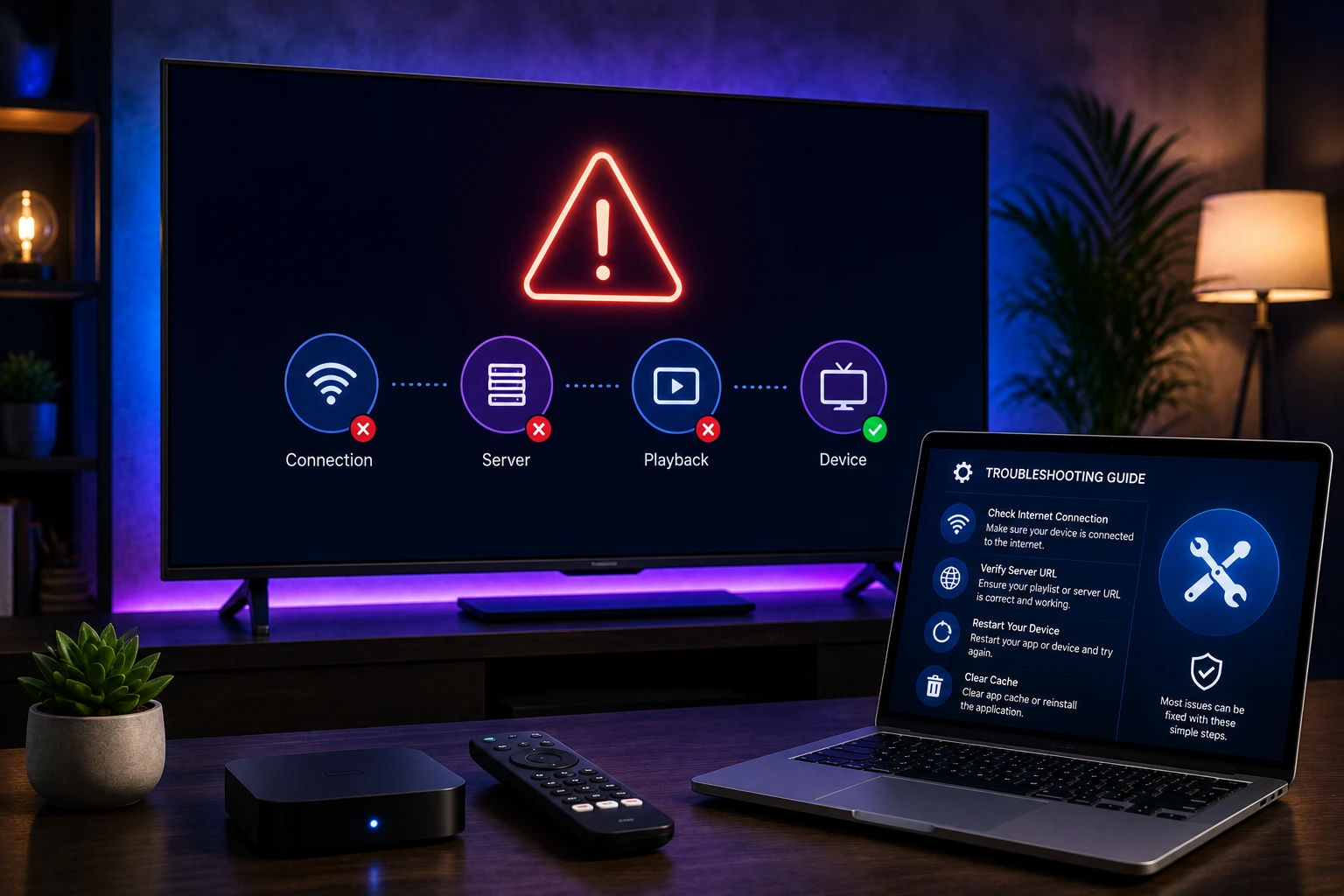 IPTV Smarters Pro troubleshooting